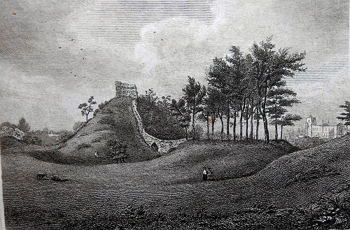 Higham's view of Clare Castle